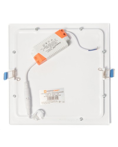 Светильник точечный врезной ЕВРОСВЕТ 18Вт квадрат LED-S-225-18 (000038839)