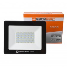 Прожектор світлодіодний ЄВРОСВІТЛО 70Вт 6400К EV-70-504 STAND 5600Лм (000039741)