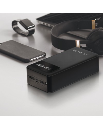 Павербанк 30000mAh TITANUM OL03 Black TPB-OL03-B (27483) Павербанк 30000mAh TITANUM OL03 Black TPB-OL03-B (27483)