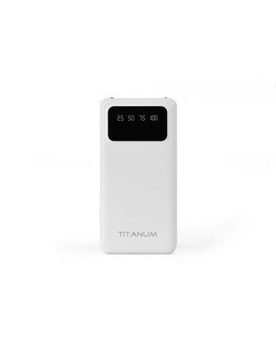 Павербанк 30000mAh TITANUM OL03 White TPB-OL03-W (27482) Павербанк 30000mAh TITANUM OL03 White TPB-OL03-W (27482)
