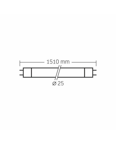 LED лампа VIDEX T8 24W 1.5M 6000K 185-265V матовая (VLE-T8-24156) LED лампа VIDEX T8 24W 1.5M 6000K 185-265V матовая (VLE-T8-24156)