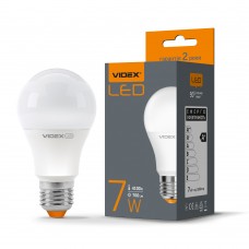 Светодиодная лампа VIDEX  A60e 7W E27 4100K (VL-A60e-07274)