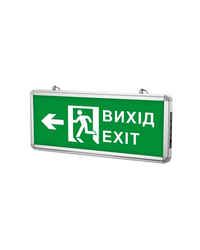 LED светильник аварийный ВЫХОД СО СТРЕЛКОЙ Двухсторонний TITANUM TL-EM101-D (27387) LED светильник аварийный ВЫХОД СО СТРЕЛКОЙ Двухсторонний TITANUM TL-EM101-D (27387)