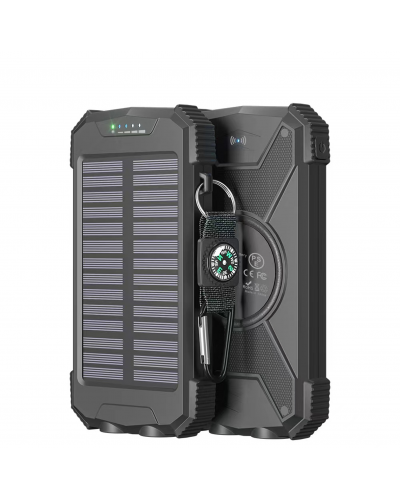 Захищений повербанк з сонячною батареєю HAVIT 10000mAh (PN-W05)