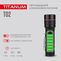 Портативний світлодіодний ліхтарик TITANUM 200Lm 6500K (TLF-T02)
