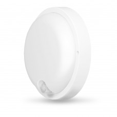 LED светильник с датчиком ИК IP54 круглый VIDEX 12W 5000K сенсорный белый (VL-BHR-125W-SP)