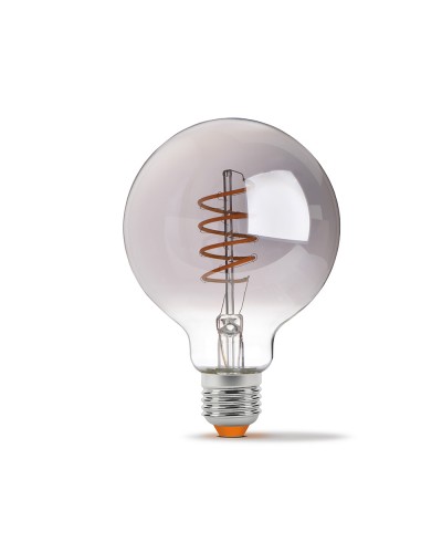 Светодиодная лампа VIDEX Filament G95FGD 4W E27 2100K димерный графит (VL-G95FGD-04272) Светодиодная лампа VIDEX Filament G95FGD 4W E27 2100K димерный графит (VL-G95FGD-04272)