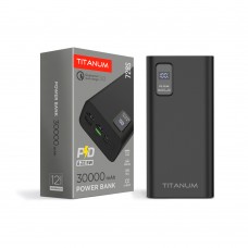 Павербанк TITANUM 728S 30000mAh 22.5W Black (27364)