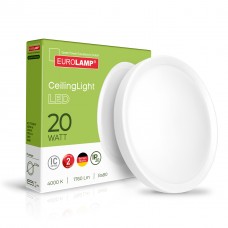LED Светильник круглый накладной Easy click 20W 4000K (LED-NLR-20/40 GM)
