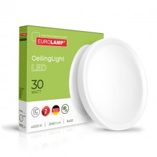 LED Светильник круглый накладной Easy click 30W 4000K (LED-NLR-30/40 GM)