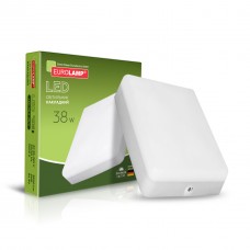 LED Светильник квадратный накладной GL 38W 5000K (LED-NLS-38/5)