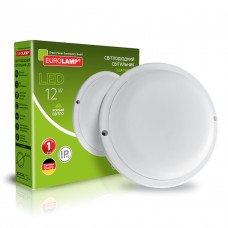 Светодиодный светильник круглый ЖКХ EUROLAMP LED (LED-NLR-12/50(sensor))