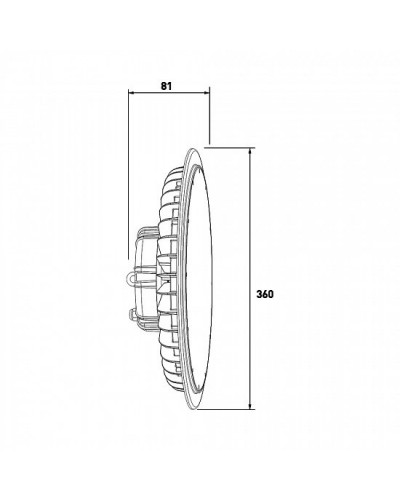 Cветильник индустриальный EUROLAMP LED High Bay UFO (LED-UFO-200/65(HB))