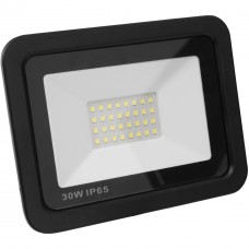 Світлодіодний прожектор EUROLAMP LED SMD з радіатором 30W (LED-FL-30/6(black))