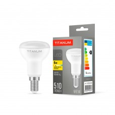 LED лампа TITANUM R50 6W E14 3000K (TLR5006143)