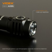 Портативний світлодіодний ліхтарик VIDEX 600Lm 5700K (VLF-A055)