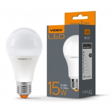 LED лампа VIDEX  A65e 15W E27 4100K (VL-A65e-15274)