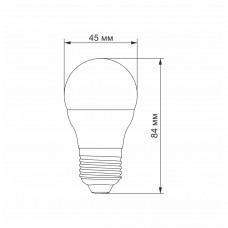 Светодиодная лампа VIDEX G45e 3.5W E27 3000K (VL-G45e-35273)