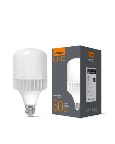 Светодиодная лампа VIDEX A118 50W E27 5000K (VL-A118-50275)