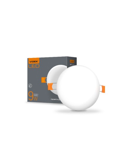 LED светильник безрамочный круглый VIDEX 9W 4100K VL-DLFR-094 (25138)