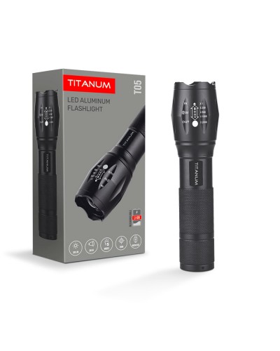 Портативний світлодіодний ліхтарик TITANUM 300Lm 6500K (TLF-T05)