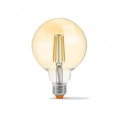 Светодиодная лампа VIDEX Filament G95FAD 7W E27 2200K димерная бронза (VL-G95FAD-07272)