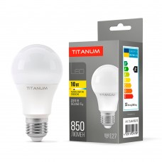 LED лампа TITANUM A60 10W E27 3000K (TLA6010273)