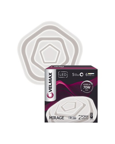 LED светильник VELMAX V-CL-MIRAGE smart пульт ДУ (23-42-83)