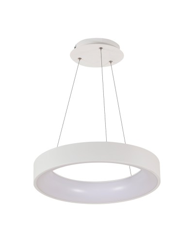 LED светильник VELMAX V-PL-VERONA-R max 5200Lm пульт ДУ белый (23-46-30)